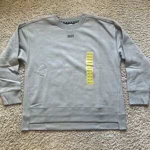 NEW Women’s DKNY fleece sweatshirt size medium